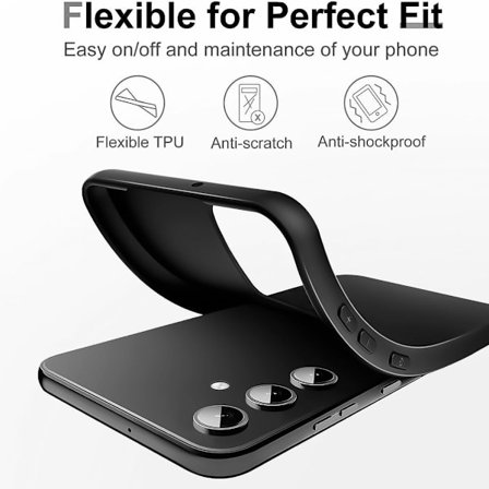 Samsung Galaxy A05s skal mobilskal silikon / TPU - VÆLG: