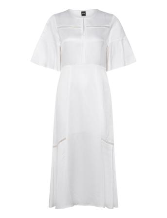 Dileina Polvipituinen Mekko White BOSS