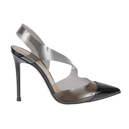 Gianvito Rossi, Sandals With Heel Zwart, Dames, Maat:38 EU