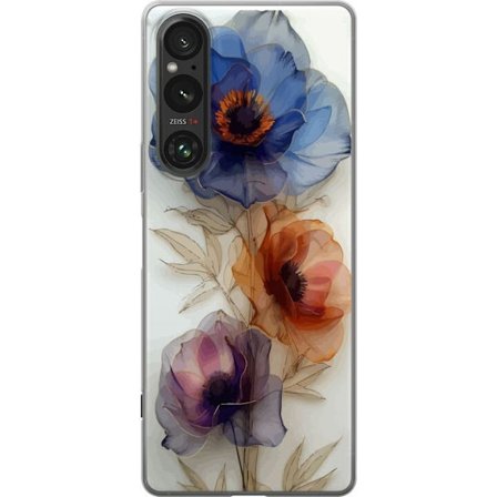 Mobilskal till Sony Xperia 1 V med Silkesblommor