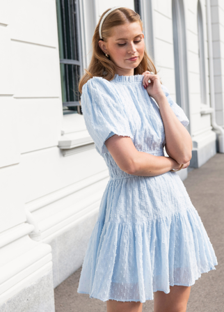 MISSMAYA - Louann Dress Light Blue - L