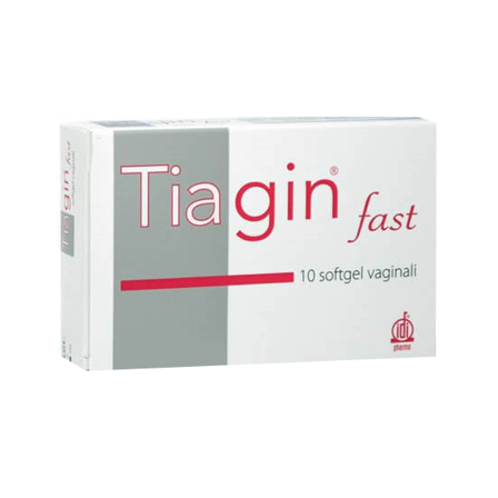 Tiagin Fast 10 Softgel Capsule Vaginali