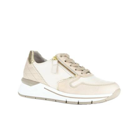 Gabor Sneakers , Beige , Dames , Maat: 38 EU