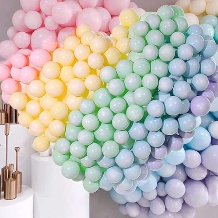 Pastellballonger 100 st 10 tum diverse pastellballonger för baby shower