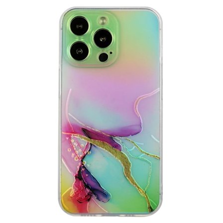 Marmormotiv iPhone 15 Pro Max skal - Flerfärgad