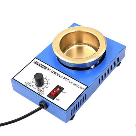 1 x Elektrisk Smältugn Tenn Gjut Bly Gjut Ugn Ø 50mm 150W