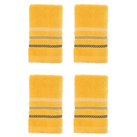 4 stycken handdukar i ren bomull för hushållsbruk, förtjockade och absorberande, handdukar i ren bomull för vuxna, hushållsbruk