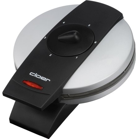 Cloer Våffeljärn, Silver | Köksmaskiner > Våffeljärn | Bagaren och Kocken