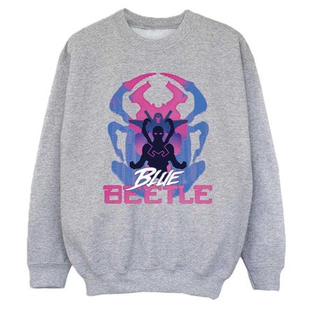 Blue Beetle Flicktröja för flickor 3-4 år Sportgrå