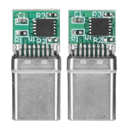 2 stk. USB C Breakout Board 20V 3A Hurtiglading