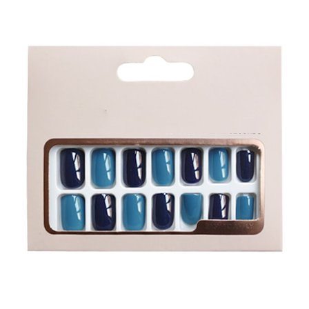 Color Press-On Manicure, Solid Color Mani