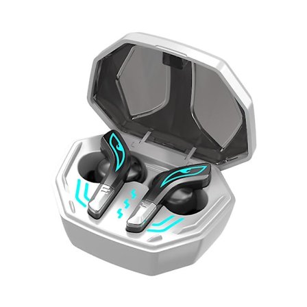 Bluetooth-hörlurar Ohpa Md158 In Ear Mikrofon Autonomi 4h Vit