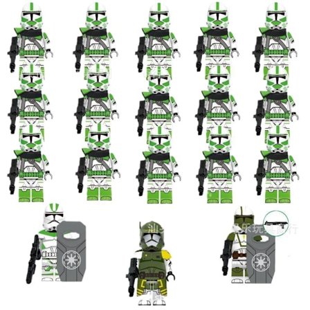 13 Star Wars serie kommandør ødelæggelse klon samlebyggesæt legetøj til drenge