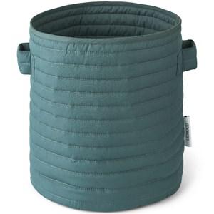 Liewood Ally Quilted Basket Whale Blue One Size - Storage - One size - Blue