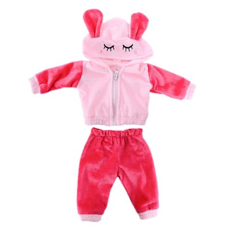 Dockkläder Luvtröjor Set KANIN KANIN