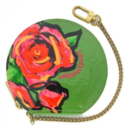 Louis Vuitton Vintage, Pre-owned Leather Wallet Groen, Dames, Maat:ONE Size