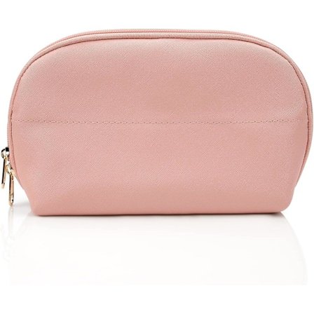 Eterisk stor sminkväska, praktisk sminkväska för handväska, resesminkväska, sminktillbehörsorganisatör, randig