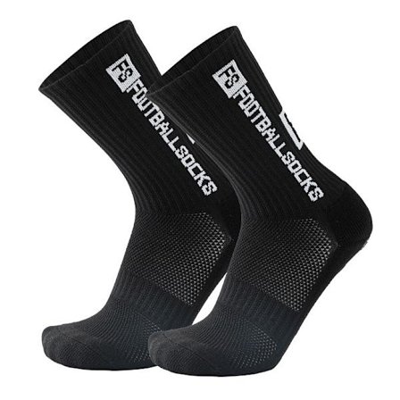 Tykk frotté bund midt-læg sokker, sportsstrømper til mænd og kvinder, sort