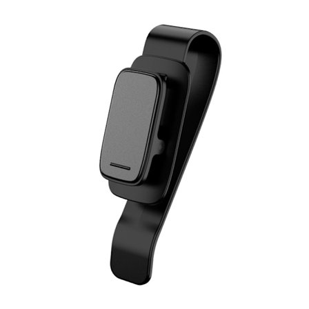 Snygg Mörkgrå Bil Solskydd Glasögon Clip Hållare