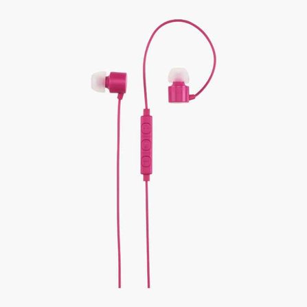 Biltema - In-ear-hodetelefoner 3 5 mm kontakt rosa
