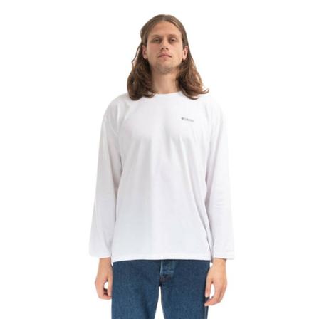 Columbia, Koszulka męska Columbia CSC Alpine Way Relaxed Longsleeve Tee 2013731 101 Biały, Mężczyzna, Rozmiar: XL