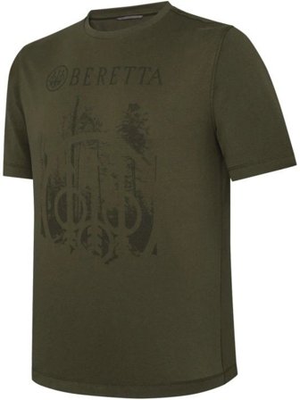 Beretta M's Outline T-Shirt Dark Olive