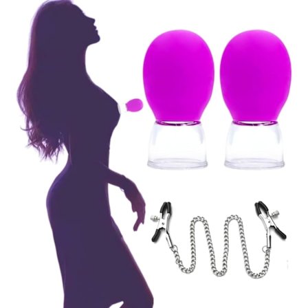 Justerbare metallnippelklemmer Underholdningsklips for kvinner KG96 Ikke-piercing Nippelringer Klips på nippelringer Dekorativ klips for klesstilbehør