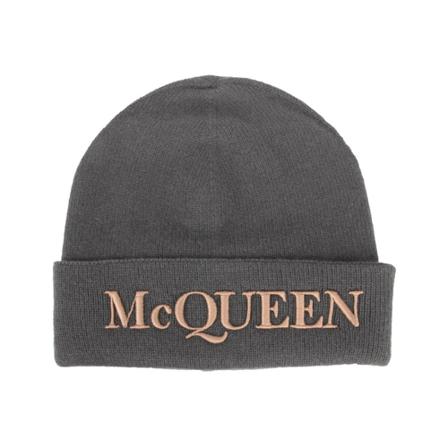 Alexander McQueen Beanies Brun, unisex Accessories