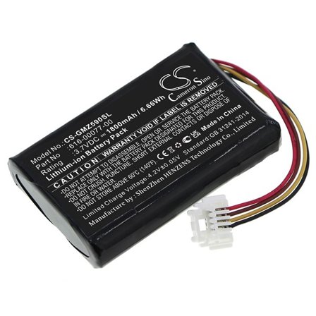 Batteri for navigator, GPS for Garmin Zumo 590, Zumo 590LM, Zumo 595 og andre.