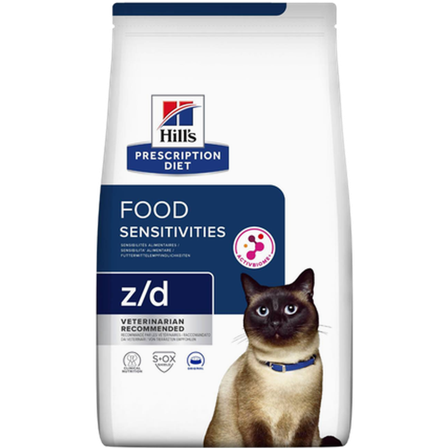 Hill's Prescription Diet Feline - z/d Food Sensitivities Original - Dry Cat Food 6 kg - Katt - Kattefôr & kattemat - Veterinærfôr for katt - ZOO.no