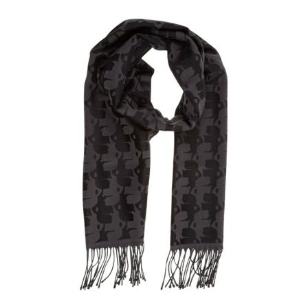 Karl Lagerfeld Scarf Kameo svart, Herr Halsdukar, Herr, Storlek: ONE SIZE