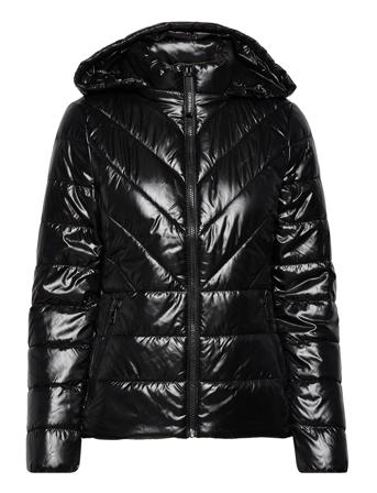 Essential Recycled Padded Jacket Vuorillinen Takki Topattu Takki Musta Calvin Klein