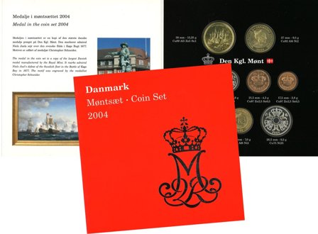Danmark 2004 - Kgl. møntsæt - 2. sortering