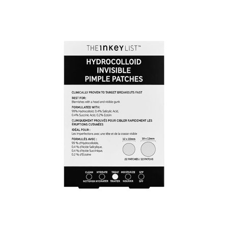 The INKEY List Invisible Pimple Patches, Skincare, Masker, Pimple Patches