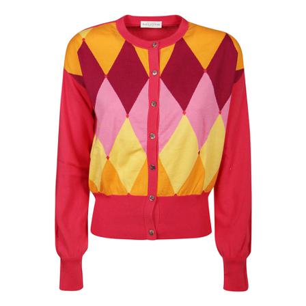 Ballantyne, Cardigan Rood, Dames, Maat:S