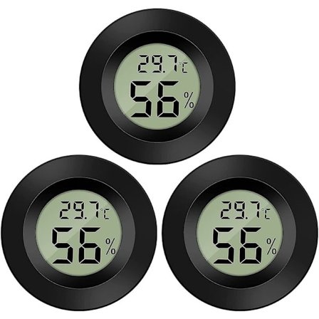 Mini digital LCD-termometer hygrometer temperatur fuktighet -5070°C 10%99% RH bärbar termometer termo hygrometer indikator för kontor kök Hu