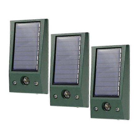 Elektronisk Ultralyd Fugleskremsel Vanntett Mini Due Avskrekker_Billige gaver 3 stk