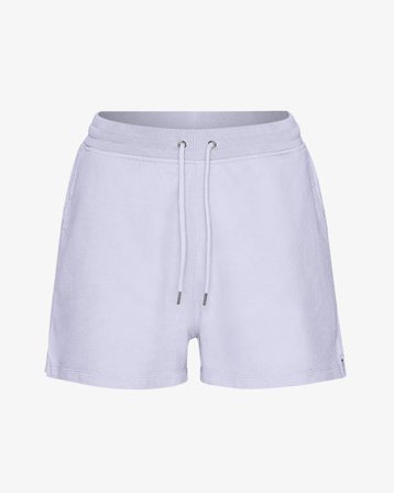 Women Organic Sweatshorts - Soft Lavender