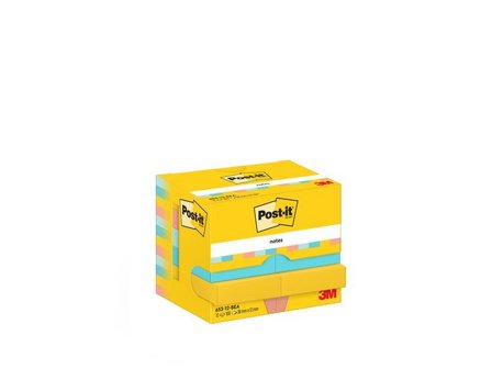 Post-it Notes Beachside 38x51mm 12/fp - Lyreco - Kontorsmaterial - Notes och Post-It - Notes - Färgade