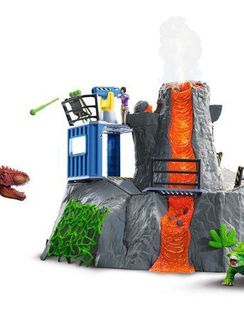 Schleich Schleich Volcano Expedition Base Camp - Multi/patterned - ONE SIZE