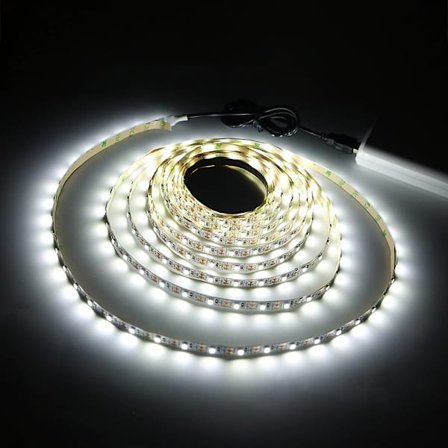 LED-stripe for USB Hvit LED 3 meter TV