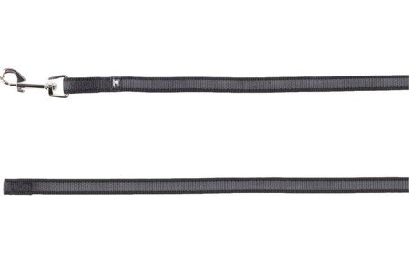 Gummiert Langline, Svart - 5m