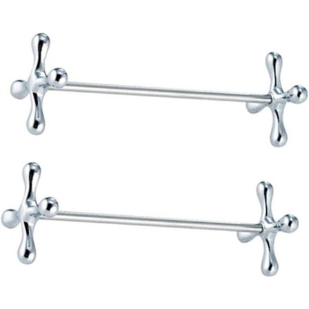 8,5x2,5cm 2st Kreativt Plommonblomformad Pindstöd Hållare Silver Pindstöd för Hem Hotell Matsalsbord Servisställ Förhindrar Rullning Håller Dig