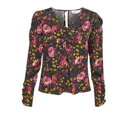 Karen by Simonsen, Blouses Zwart, Dames, Maat:M