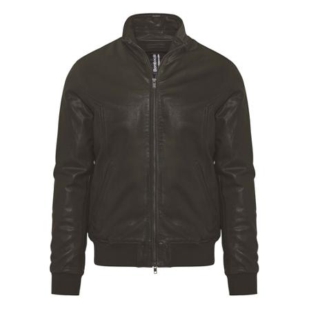 BomBoogie Chel Leather Jacket , Bruin , Heren , Maat: L