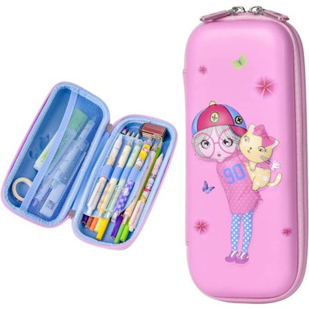 3-lagers pennfodral i tecknad serie