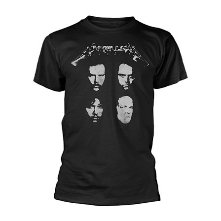 Metallica Unisex Adult Faces T-Shirt S Svart