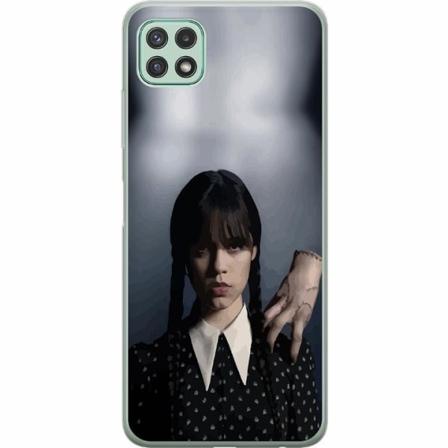 Samsung Galaxy A22 5g Genomskinligt Skal Wednesday Addams