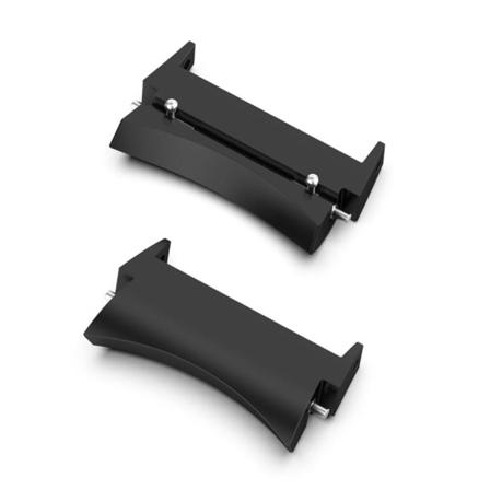 1 stk. metaladapter til Samsung Galaxy Watch - Sort Black