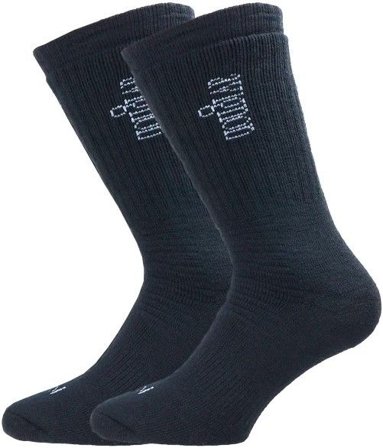 Avignon Basic merinosukka, 2kpl, Black - Villasukat